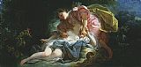 Jean-honore Fragonard Famous Paintings - Cephale et Procris